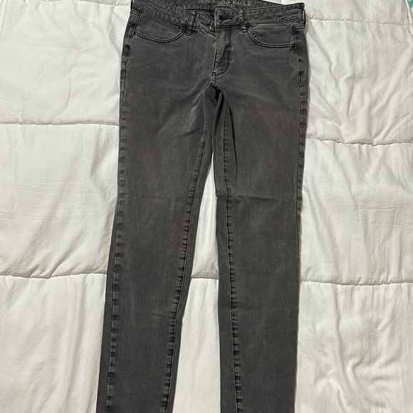 American Eagle Outfitters gray jegging. - Picture 1 of 6